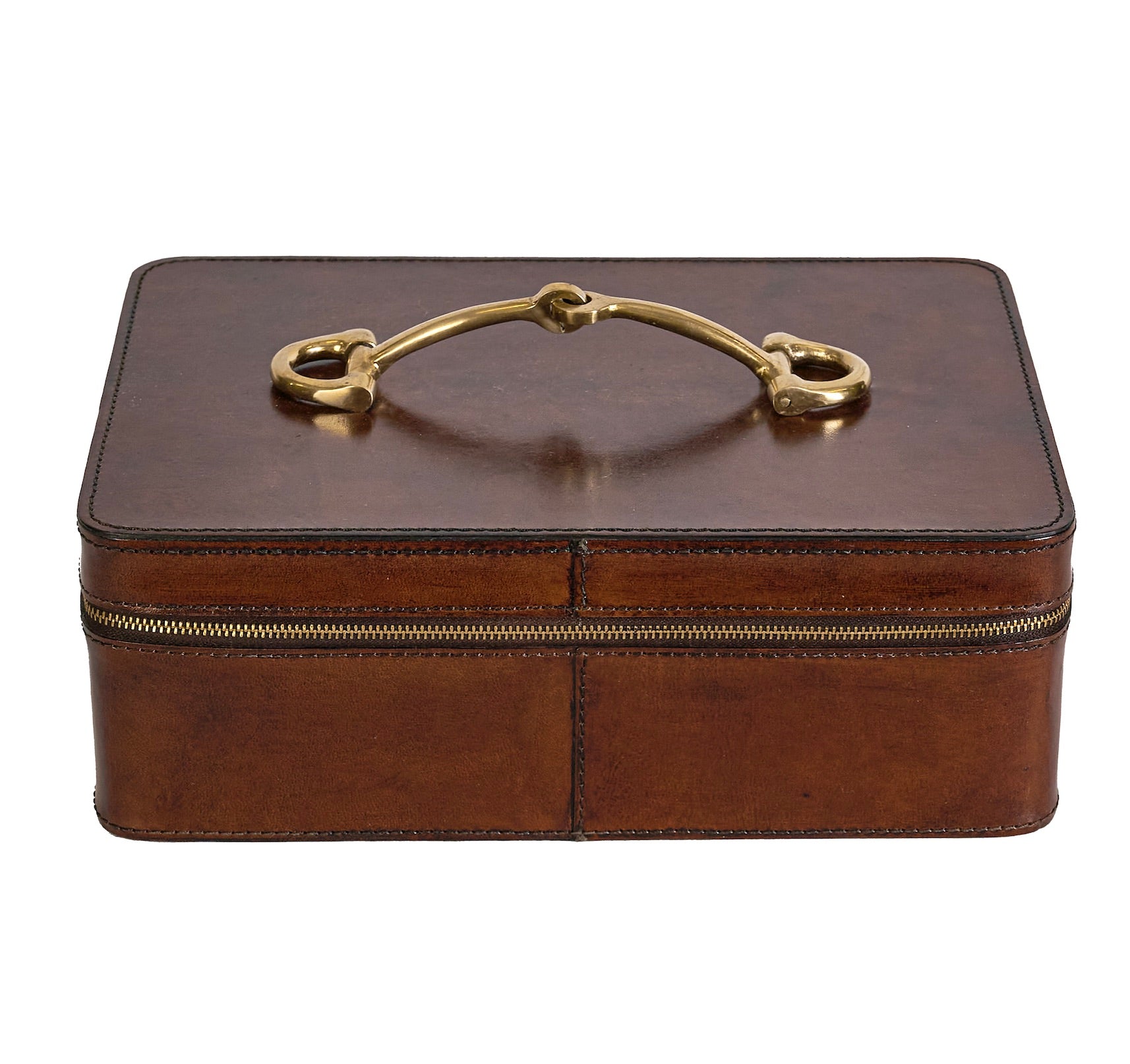 Leather Jewellery Box/ Toiletry Bag Burgundy – Adamsbro International
