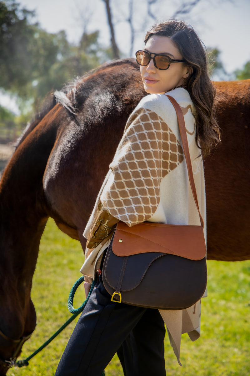 ADAMSBRO  LUXURY SADDLE BAG